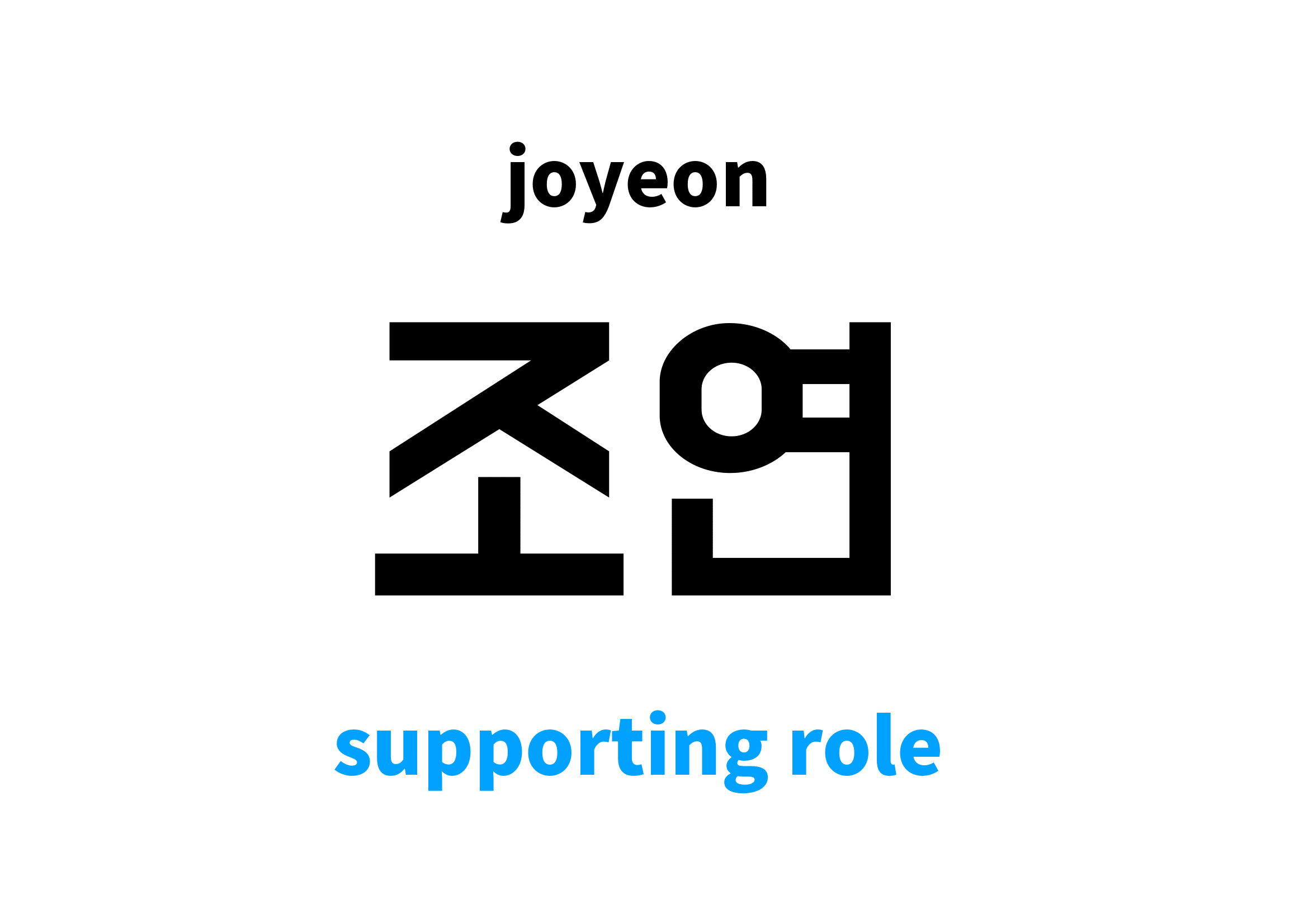 supporting-role-in-korean-s-meaning-and-pronunciation